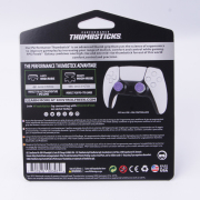 Joystick Caps Convex Thumbstick Cover Grip Set Joystick Cap for PS4 PS5 Switch Pro - GALAXY Purple White 02
