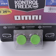 Joystick Caps Convex Thumbstick Cover Grip Set Joystick Cap for PS4 PS5 Switch Pro - OMNI Green Black 03