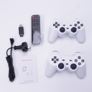 3D Mini Game Projector 2in1 HY300 Gamepad Controller Android 11 Portable Console Home 4K 06