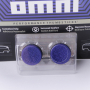 Joystick Caps Convex Thumbstick Cover Grip Set Joystick Cap for PS4 PS5 Switch Pro - OMNI Purple Black 03