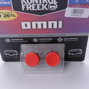 Joystick Caps Convex Thumbstick Cover Grip Set Joystick Cap for PS4 PS5 Switch Pro - OMNI Red Black 03