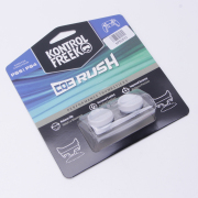 s Convex Thumbstick Cover Grip Set Joystick Cap for PS4 PS5 Switch Pro - RUSH White Black