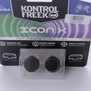 Joystick Caps Convex Thumbstick Cover Grip Set Joystick Cap for PS4 PS5 Switch Pro - ICONX Black 03