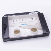 s Convex Thumbstick Cover Grip Set Joystick Cap for PS4 PS5 Switch Pro - DESTINYY2 Gold White 03