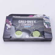 s Convex Thumbstick Cover Grip Set Joystick Cap for PS4 PS5 Switch Pro - ZOMBIES Yellow Black 03