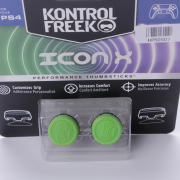 Joystick Caps Convex Thumbstick Cover Grip Set Joystick Cap for PS4 PS5 Switch Pro - ICONX Green Black 03