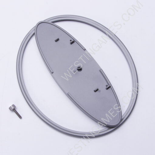 Vertical Base Stand Metal Bracket Holder for PS5 Slim and Pro Disc and Digital Edition Console Grey - Image 3