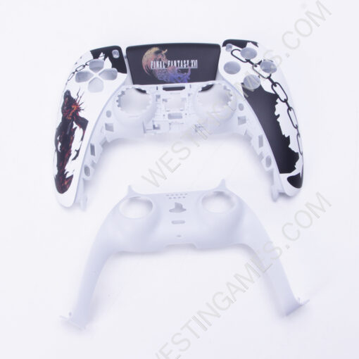 Replacement Fashion Top and Buttom with Touch Pad Housing Case Cover for PS5 v2.0 v3.0 Controller - Final Fantasy - Image 2