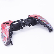 Replacement Fashion Top and Buttom with Touch Pad Housing Shell Cover for PS5 v2.0 v3.0 Controller - Yakuza 04