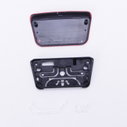 Replacement Fashion Top and Buttom with Touch Pad Housing Shell Cover for PS5 v2.0 v3.0 Controller - Yakuza 06