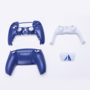 Replacement Fashion Top and Buttom with Touch Pad Housing Case Cover for PS5 v2.0 v3.0 Controller - God of War 02