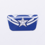 Replacement Fashion Top and Buttom with Touch Pad Housing Case Cover for PS5 v2.0 v3.0 Controller - Gundam 05