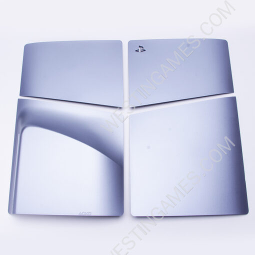 Replacement OEM Housing Case Faceplate Integrated Cover for Sony ps5 slim HUD System - Silver