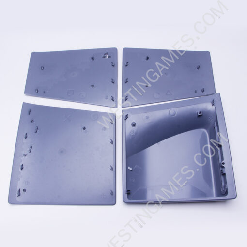 Replacement OEM Housing Case Faceplate Integrated Cover for Sony ps5 slim HUD System - Silver - Image 2