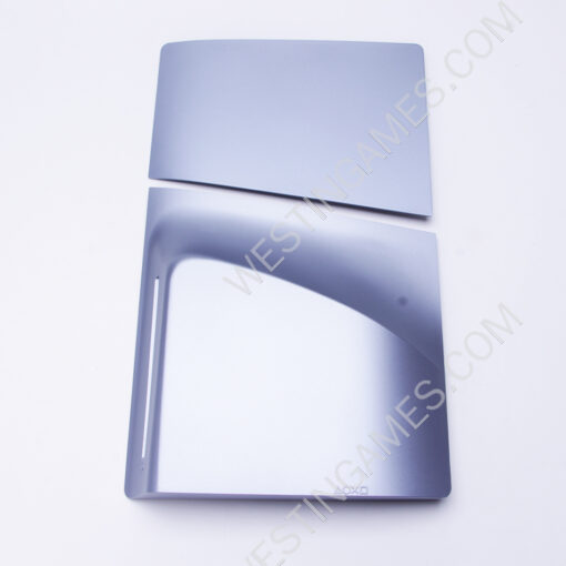 Replacement OEM Housing Case Faceplate Integrated Cover for Sony ps5 slim HUD System - Silver - Image 3