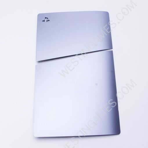 Replacement OEM Housing Case Faceplate Integrated Cover for Sony ps5 slim HUD System - Silver - Image 5