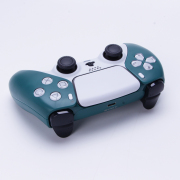 Wireless Dualsence Gamepad Bluetooth Controller for Playstation 5 and Slim Green-white 04