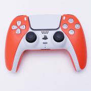 Wireless Dualsence Gamepad Bluetooth Controller for Playstation 5 and Slim Orange-White 02