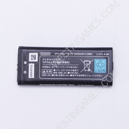 Original UTL-003 3.7V 1050mAh inner Rechargeable Battery Replacement for NDSI XL Pulled - Image 2
