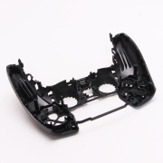 Replacement Fashion Top and Buttom with Touch Pad Housing Case Cover for PS5 v2.0 v3.0 Controller - Black Action 3 03