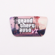 Replacement Fashion Top and Buttom with Touch Pad Housing Case Cover for PS5 v2.0 v3.0 Controller - GTA 05