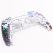 Replacement Fashion Top and Buttom with Touch Pad Housing Case Cover for PS5 v2.0 v3.0 Controller - Horizon 03