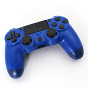 Wireless Dualshock 4 Controller without Logo for Playstation 4 PS4 Slim Pro - Blue