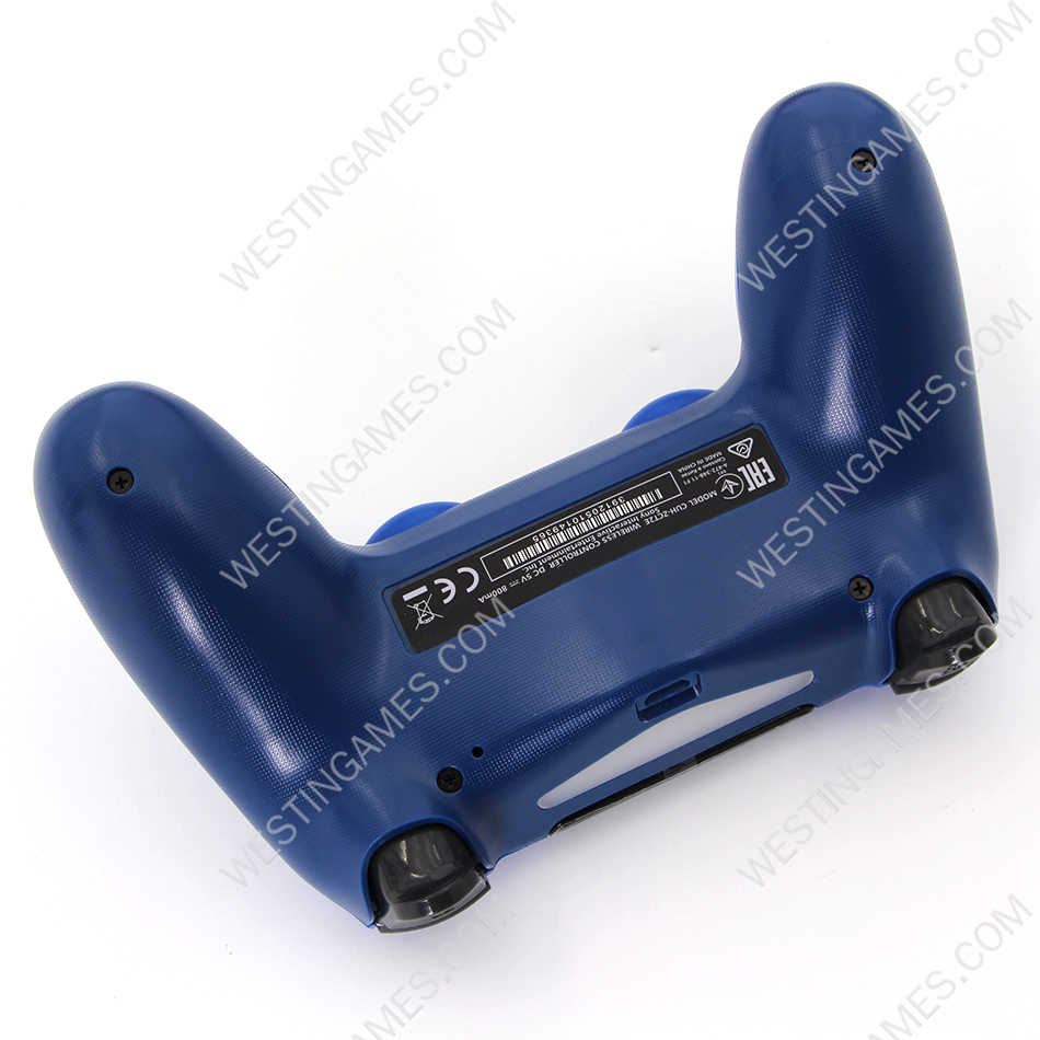 Wireless Dualshock 4 Controller without Logo for Playstation 4 PS4 Slim Pro - Blue - Image 2