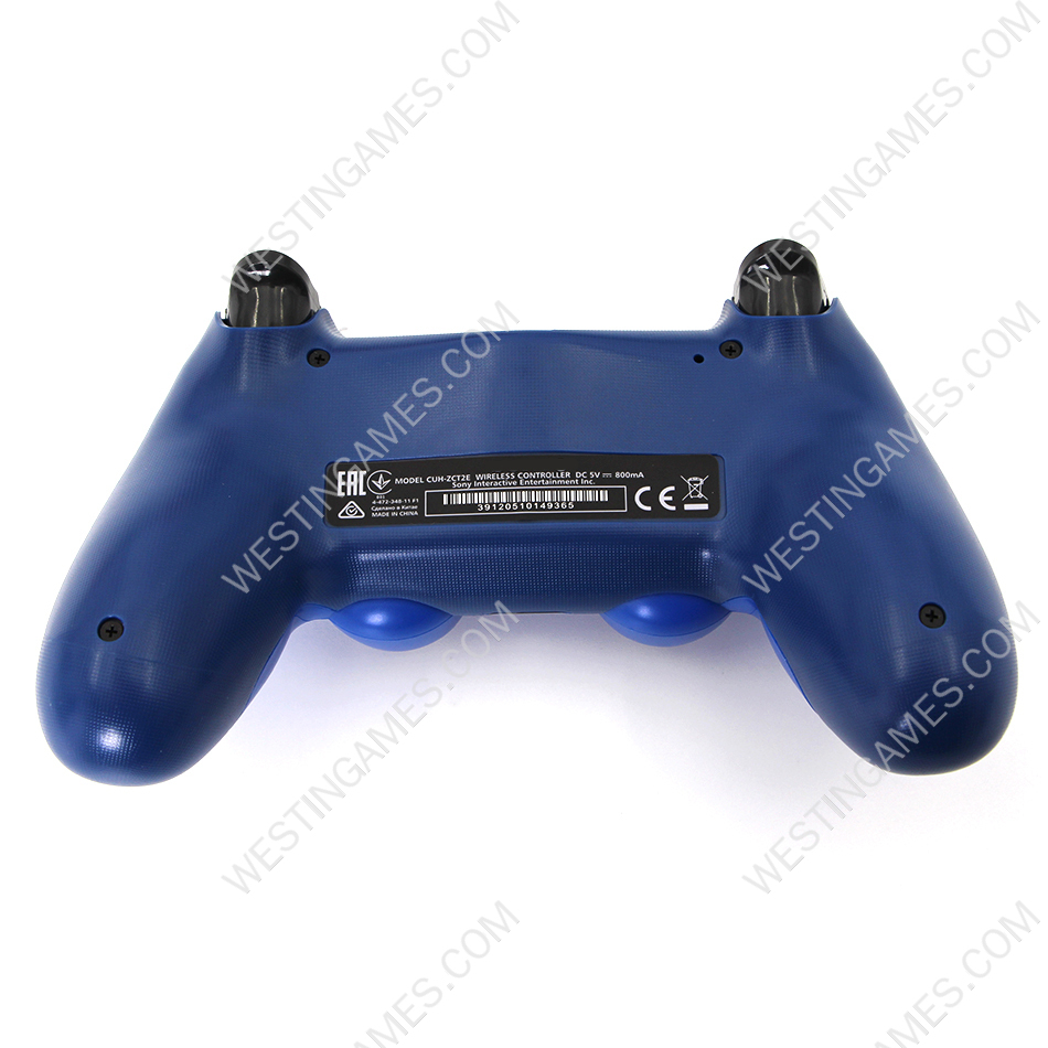 Wireless Dualshock 4 Controller without Logo for Playstation 4 PS4 Slim Pro - Blue - Image 4
