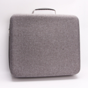 Protective Bag Adjustable Handle Bag Travel Carrying Case For PS5 Pro Console Grey 02