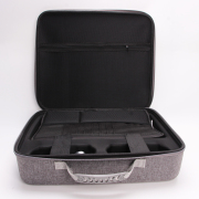 Protective Bag Adjustable Handle Bag Travel Carrying Case For PS5 Pro Console Grey 03