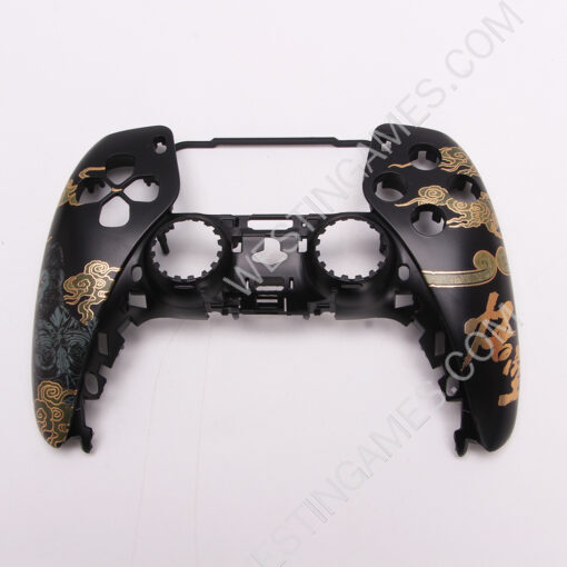 Replacement Fashion Top and Buttom with Touch Pad Housing Shell Cover for PS5 v2.0 v3.0 Controller - Wu Kong - Image 2