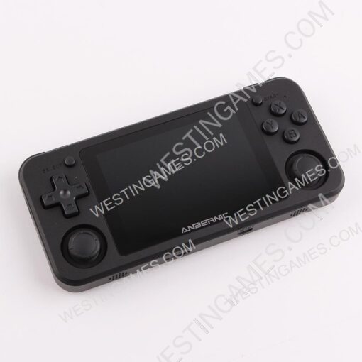 RG351P ANBERNIC Retro Games 2500 Game PS1 Neogeo Open Source System Handheld Game Console Black