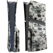 Replacement Limited Shockproof ABS Replacement Shell Cover for PS5 DE System - Camouflage Grey