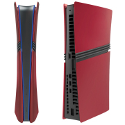 Replacement Shockproof ABS Replacement Shell Cover for PS5 Pro DE System - Red