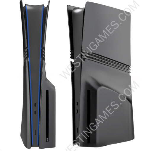Replacement Shockproof ABS Replacement Shell Cover for PS5 Pro HUD System - Black