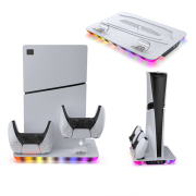 Multi Functional Cooling Charging Base with Controller Charging Stand Bracket Storage RGB light TP5-35103 for PS5/PRO/Slim