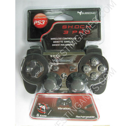 PS3 wireless controller shock 3 pro(6 AXIS)
