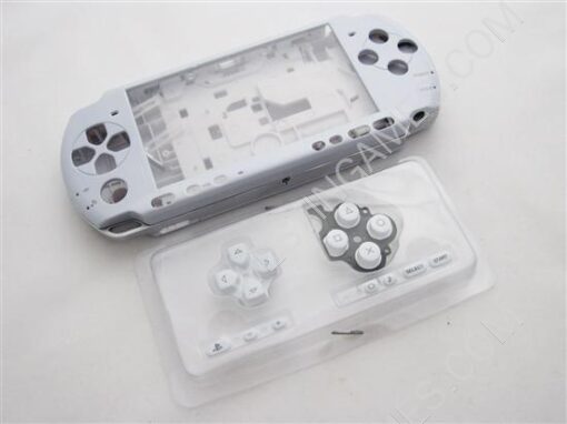 Complete Housing Shell Case White Without Brand for PSP 3000 (NEUTRAL)