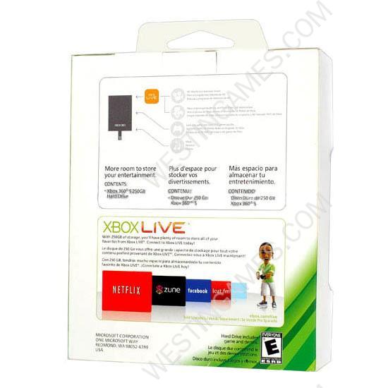 New 20GB Hard Disk Drive HDD for Microsoft XBOX 360 Slim (OEM) - Image 2