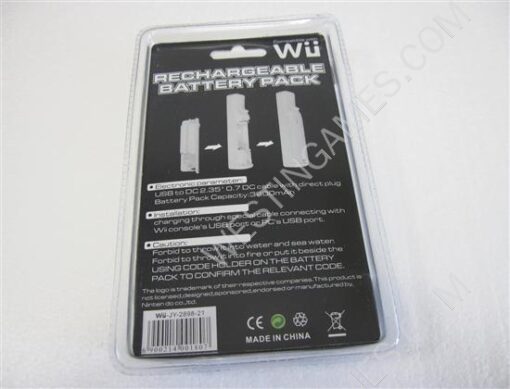 Wii 3600mAh Rechargeable Battery Pack - Image 2