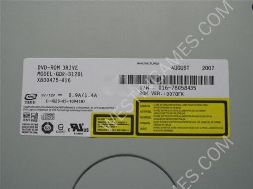 XBOX360 HITACHI-LG DVD-ROM Drive Replacement (Pulled) - Image 3