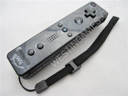 2IN1 Remote Controller with Built-in Motion Plus for Nintendo Wii / WII U - Black - Image 3