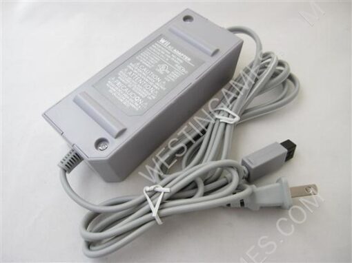 AC Adapter Adaptor Two Pins for WII (US Plug) - Image 2