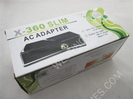 Designer's Black Power Brick Supply Ac Adapter 135W for Microsoft XBOX 360 Slim (EU Plug) - Image 5