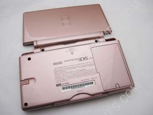 Replacement Housing Shell Case Metalic Rose for NDSL/DS Lite
