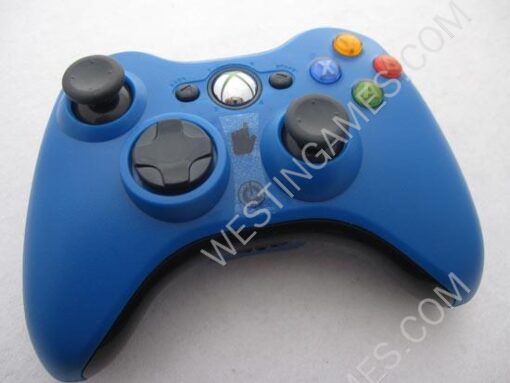 New Wireless Controller Without Packing Blue for XBOX360 Slim (Refurbished)