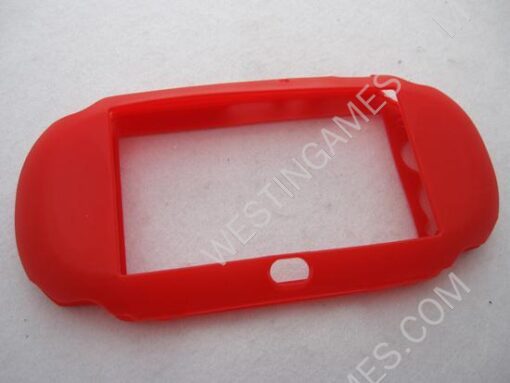 Silicon Case for Playstation PS Vita Console - Red (Nude Packs) - Image 3