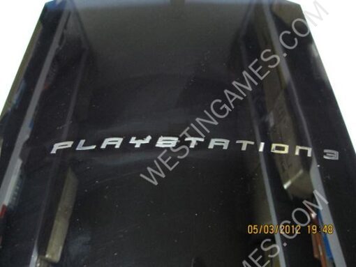 Replacement Semitransparent Faceplate Cover Case Black for Fat PS3 20G 40G - Image 3