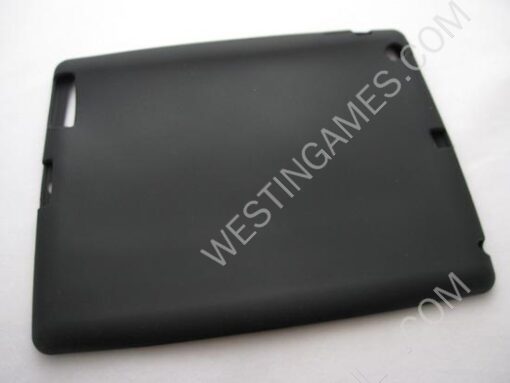 Soft Silicon Case for Apple iPad 2 - Black - Image 2